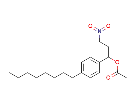 3-nitro-1-(4-octylphenyl)propyl acetate