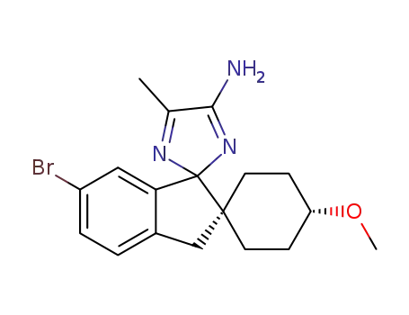 (1r,4r)-6'-bromo-4-methoxy-5''-methyl-3'H-dispiro[cyclohexane-1,2'-indene-1',2''-imidazole]-4