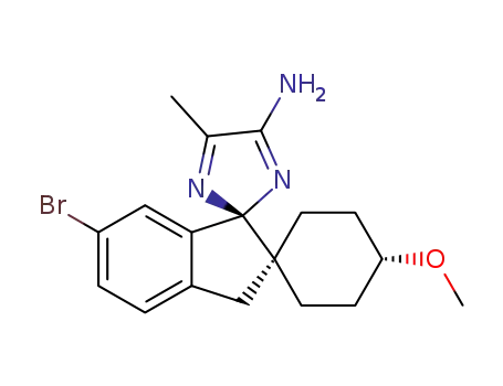 (1r,1'R,4R)-6'-bromo-4-methoxy-5''-methyl-3'H-dispiro[cyclohexane-1,2'-indene-1',2''-imidazole]-4