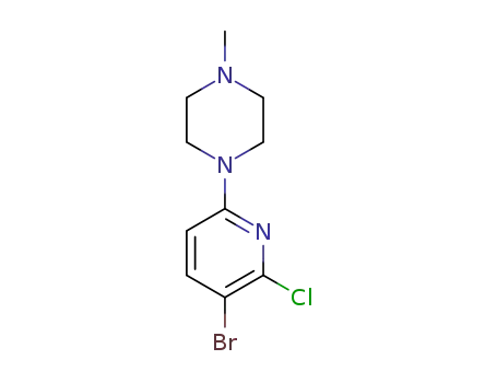 1-(5-bromo-6-chloropyridin-2-yl)-4-methylpiperazine