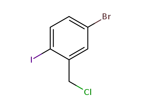 4-bromo-2-(chloromethyl)-1-iodobenzene
