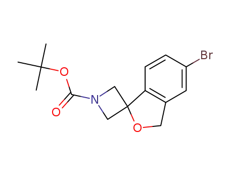 tert-butyl 5'-bromo-3'H-spiro[azetidine-3,1'-isobenzofuran]-1-carboxylate
