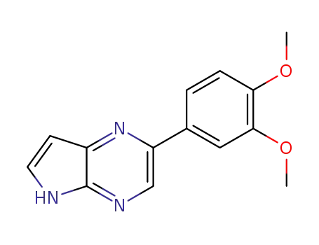 2-(3,4-dimethoxyphenyl)-5H-pyrrolo[2,3-b]pyrazine