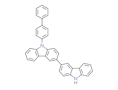 9-([1,1'-biphenyl]-4-yl)-9H,9'H-3,3'-bicarbazole cas no. 1346669-48-4 98%