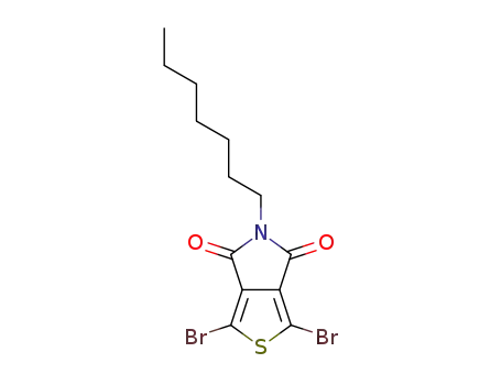 1,3-dibromo-5-(n-heptyl)-4H-thieno[3,4-c]pyrrole-4,6(5H)-dione
