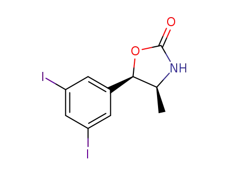 (4S,5R)-5-(3,5-diiodophenyl)-4-methyloxazolidin-2-one