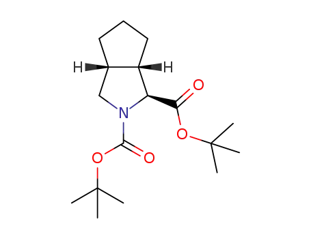 Molecular Structure of 402960-06-9 (Hexahydro-cyclopenta[c]pyrrole-1,2-dicarboxylic acid di-tert-butyl ester)