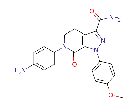 1-(4-methoxyphenyl)-7-oxo-6-(4-aminophenyl)-4,5,6,7-tetrahydro-1H-pyrazolo[3,4-c]pyridine-3-carboxamide
