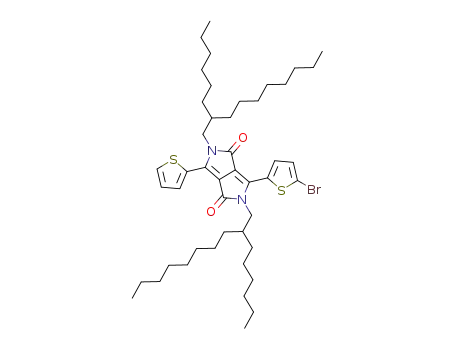 3-(5-bromothiophen-2-yl)-2,5-bis(2-hexyldecyl)-6-(thiophen-2-yl)pyrrolo[3,4-c]pyrrole-1,4(2H,5H)-dione