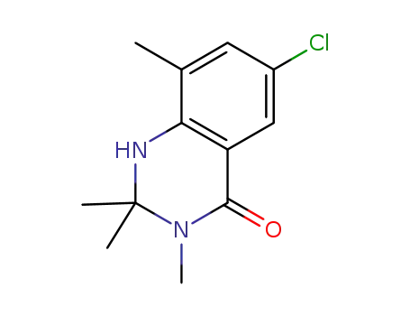 6-chloro-2,2,3,8-tetramethyl-2,3-dihydroquinazolin-4(1H)-one
