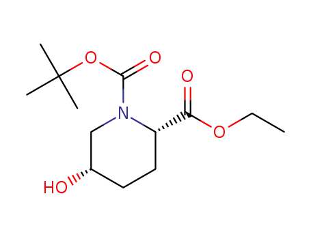 (2S,5S)-1-(tert-butyl) 2-ethyl 5-hydroxylpiperidine-1,2-dicarboxylate