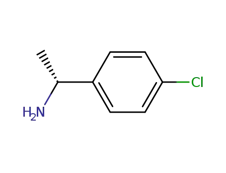 Molecular Structure of 27298-99-3 ((R)-1-(4-Chlorophenyl)ethylamine)