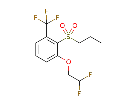 propyl 2-(2,2-Difluoroethyl)-4-trifluoromethylbenzenesulfone