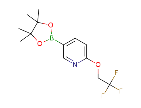 5-(4,4,5,5-tetramethyl-1,3,2-dioxaborolan-2-yl)-2-(2,2,2-trifluoroethoxy)pyridine