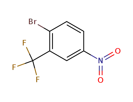 Molecular Structure of 367-67-9 (2-Bromo-5-nitrobenzotrifluoride)