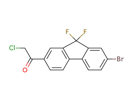 1-(7-bromo-9,9-difluoro-9-hydrofluoren-2-yl)-2-chloroethanone