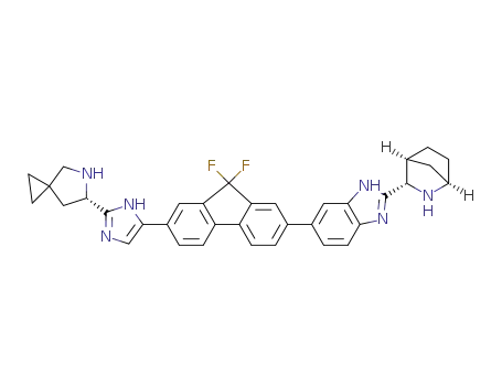 6-(7-(2-((S)-5-azaspiro[2.4]heptan-6-yl)-1H-imidazol-5-yl)-9,9-difluoro-9H-fluoren-2-yl)-2-((1R,3S,4S)-2-azabicyclo[2.2.1]heptan-3-yl)-1H-benzo[d]imidazole