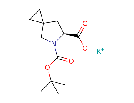 (6S)-5-AZASPIRO[2.4]HEPTANE-5,6-DICARBOXYLIC ACID 5-(1,1-DIMETHYLETHYL) ESTER POTASSIUM SALT (1:1)