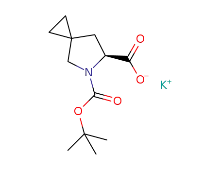 (6S)-5-Azaspiro[2.4]heptane-5,6-dicarboxylic acid 5-(1,1-dimethylethyl) ester potassium salt (1:1);ledipasvir interMediate