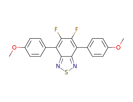 5,6-difluoro-4,7-bis(4-methoxyphenyl)benzo[c][1,2,5]thiadiazole