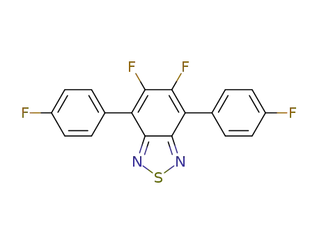5,6-difluoro-4,7-bis(4-fluorophenyl)benzo[c][1,2,5]thiadiazole