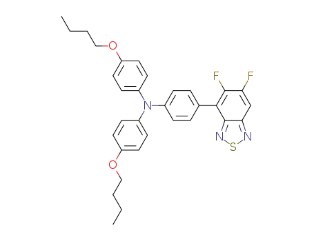 4-butoxy-N-(4-butoxyphenyl)-N-(4-(5,6-difluorobenzo[c][1,2,5]thiadiazol-4-yl)phenyl)aniline