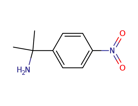 Molecular Structure of 3276-37-7 (2-(4-nitrophenyl)propan-2-aMine)
