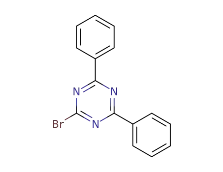 Molecular Structure of 80984-79-8 (2-BROMO-4,6-DIPHENYL-[1,3,5]TRIAZINE)