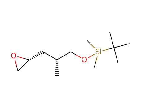 tert-butyl dimethyl ((R)-2-methyl-3-((R)-oxiran-2-yl)propoxy)silane