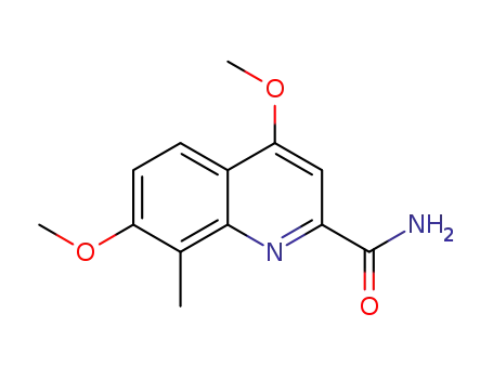 4,7-dimethoxy-8-methylquinoline-2-carboxamide