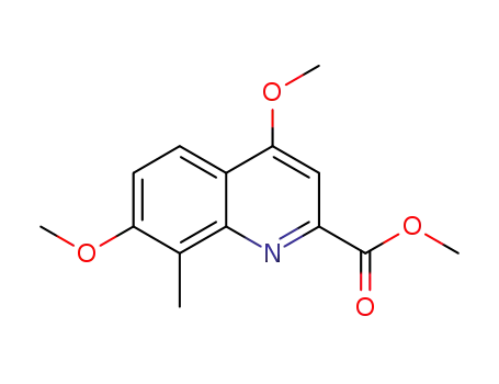 methyl 4,7-dimethoxy-8-methylquinoline-2-carboxylate