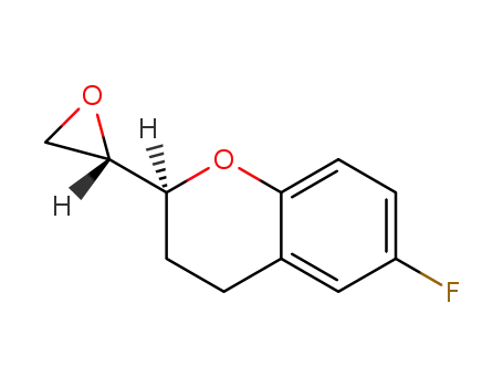 [R*(R*)]-6-fluoro-3,4-dihydro-2-oxiran-2-yl-2H-benzopyran