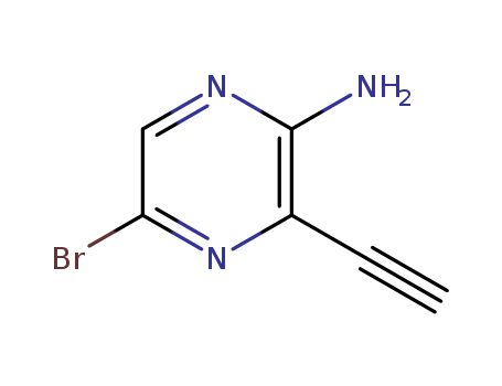 5-bromo-3-ethynylpyrazin-2-amine