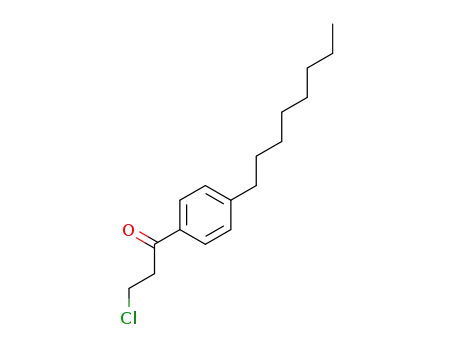 3-chloro-1-(4-octylphenyl)-preopanone  CAS 928165-59-7