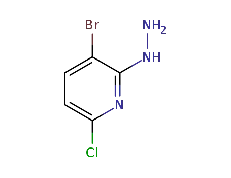 3-bromo-6-chloro-2-hydrazinylpyridine