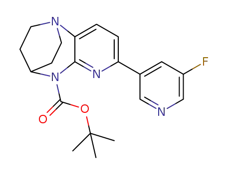 tert-butyl 7-(5-fluoropyridin-3-yl)-3,4-dihydro-1,4-ethanopyrido[2,3-b][1,4]diazepine-5(2H)-carboxylate
