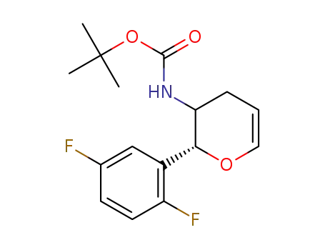 ((2R)-2-(2,5-difluorophenyl)-3,4-dihydro-2H-pyran-3-yl)carbamate