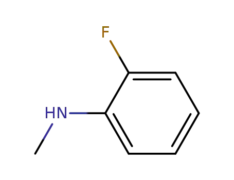 Molecular Structure of 1978-38-7 (2-Fluoro-N-methylaniline)