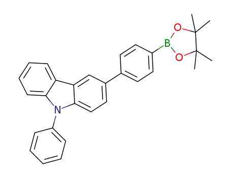 9-phenyl-3-(4-(4,4,5,5-tetramethyl-1,3,2-dioxaborolan-2-yl)phenyl)-9H-carbazole