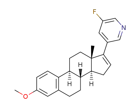 17-(5-fluoropyridin-3-yl)-3-methoxyestra-1,3,5(10),16-tetraene