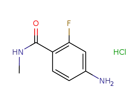 4-amino-2-fluoro-N-methylbenzamide hydrochloride