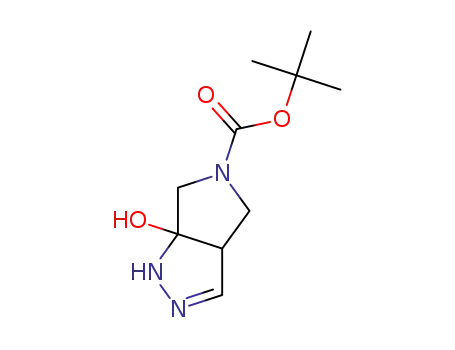 6a-hydroxy-3a,4,6,6a-tetrahydropyrrolo[3,4-c]pyrazole-5(1H)-carboxylic acid tert-butyl ester