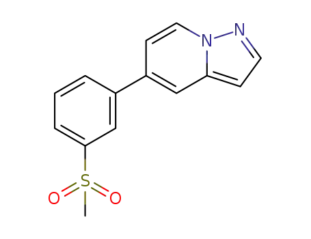 5-(3-(methylsulfonyl)phenyl)pyrazolo[1,5-a]pyridine