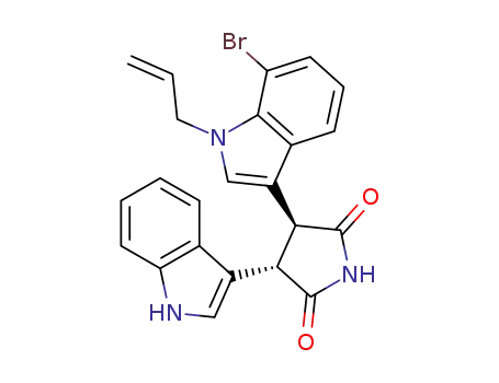 3-(1-allyl-7-bromo-1H-indol-3-yl)-4-(1H-indol-3-yl)pyrrolidine-2,5-dione