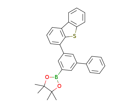 2-(5-(dibenzo[b,d]thiophen-4-yl)-[1,1'-biphenyl]-3-yl)-4,4,5,5-tetramethyl-1,3,2-dioxaborolane