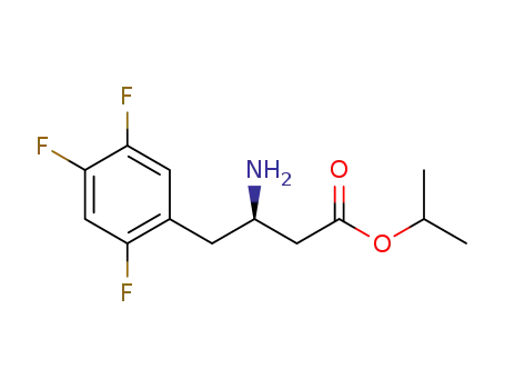 isopropyl (R)-3-amino-4-(2,4,5-trifluorophenyl)butanoate