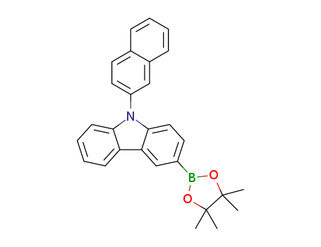 9-(naphthalen-2-yl)-3-(4,4,5,5-tetramethyl-1,3,2-dioxaborolan-2-yl)-9H-carbazole