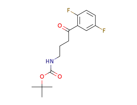 (4-(2,5-difluorophenyl)-4-oxobutyl)carbamic acid tert-butyl ester