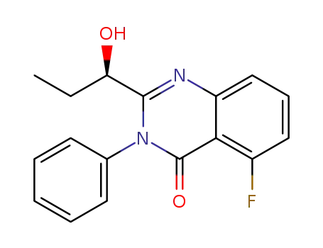 (R)-5-fluoro-2-(1-hydroxypropyl)-3-phenylquinazolin-4(3H)-one