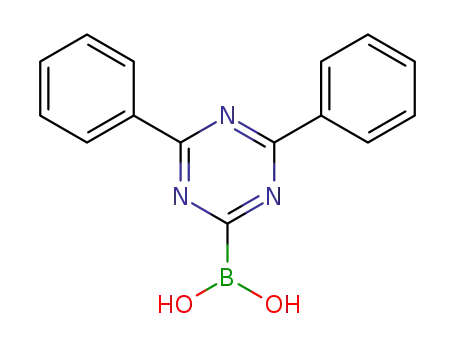 ((4,6-diphenyl-1,3,5-triazin-2-yl)boronic acid)